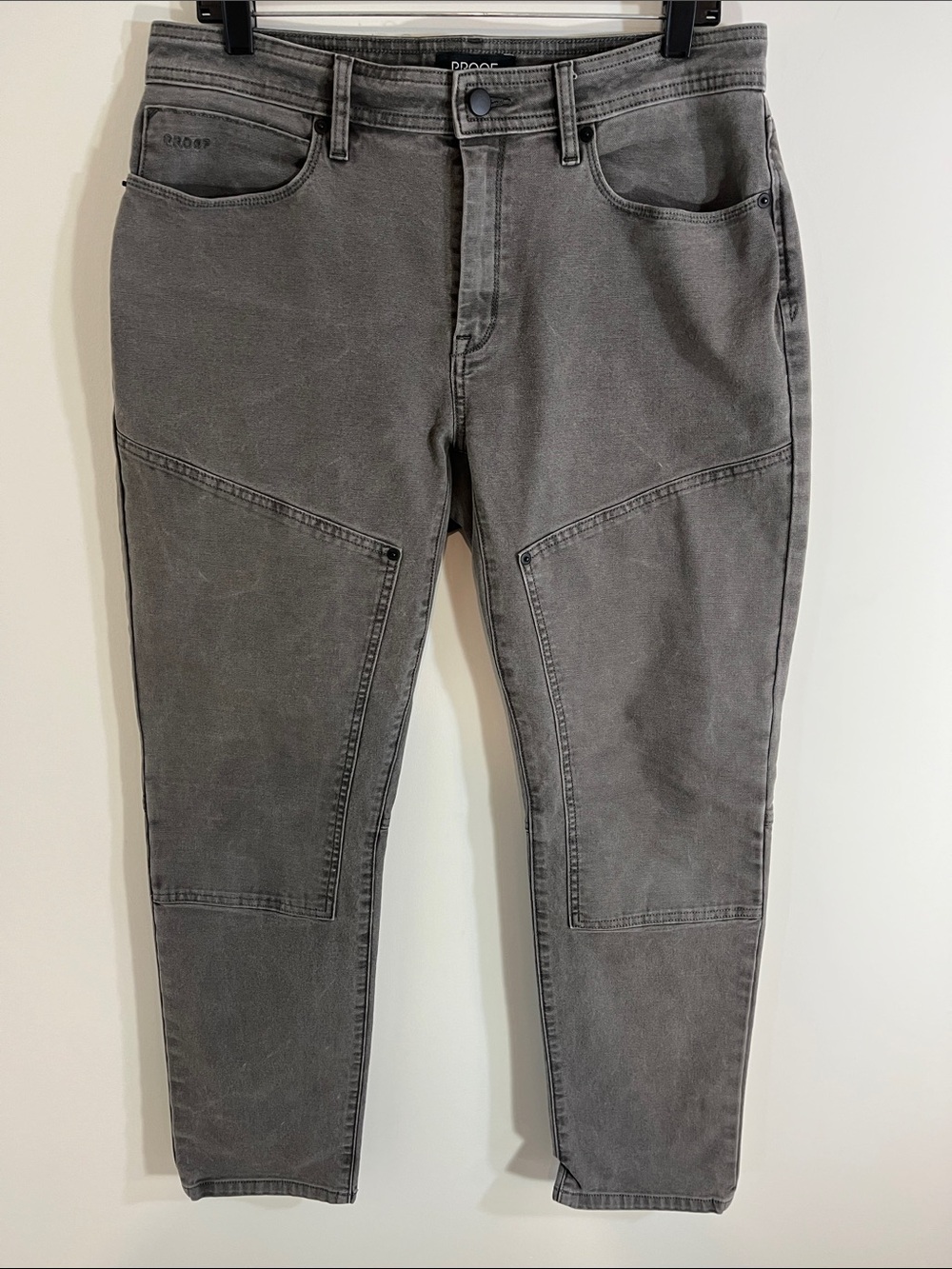 Proof athletic tapered double knee pants 32x30